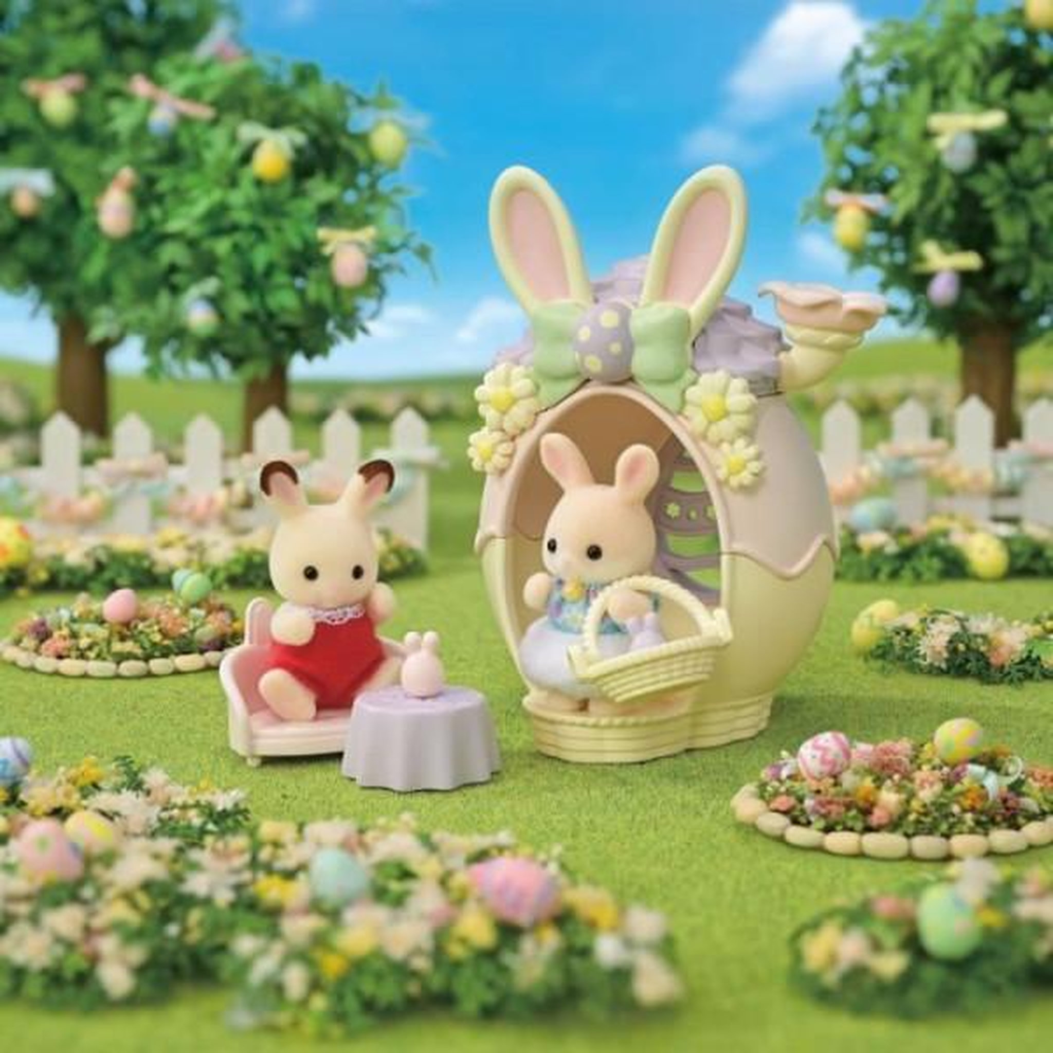 Voir la diapositive 2 : Sylvanian Families La cachette aux oeufs - SYLVANIAN FAMILIES - 5802