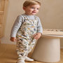 Voir la diapositive 5 : Petit Béguin Ensemble salopette bébé en molleton et t-shirt Boavista