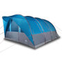 Voir la diapositive 4 : VIDAXL Tente familiale tunnel 7 personnes bleu impermeable