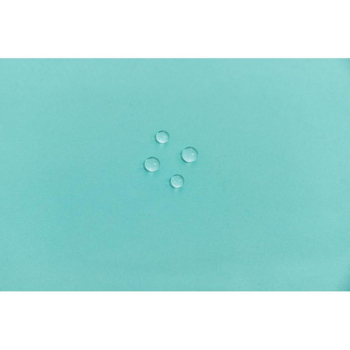 UNIVERS DECOR Nappe enduite avec traitement antitache Menthe carrée 180 x 180 cm