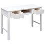 Voir la diapositive 3 : VIDAXL Buffet Blanc 108x45x76 cm Bois de Paulownia massif