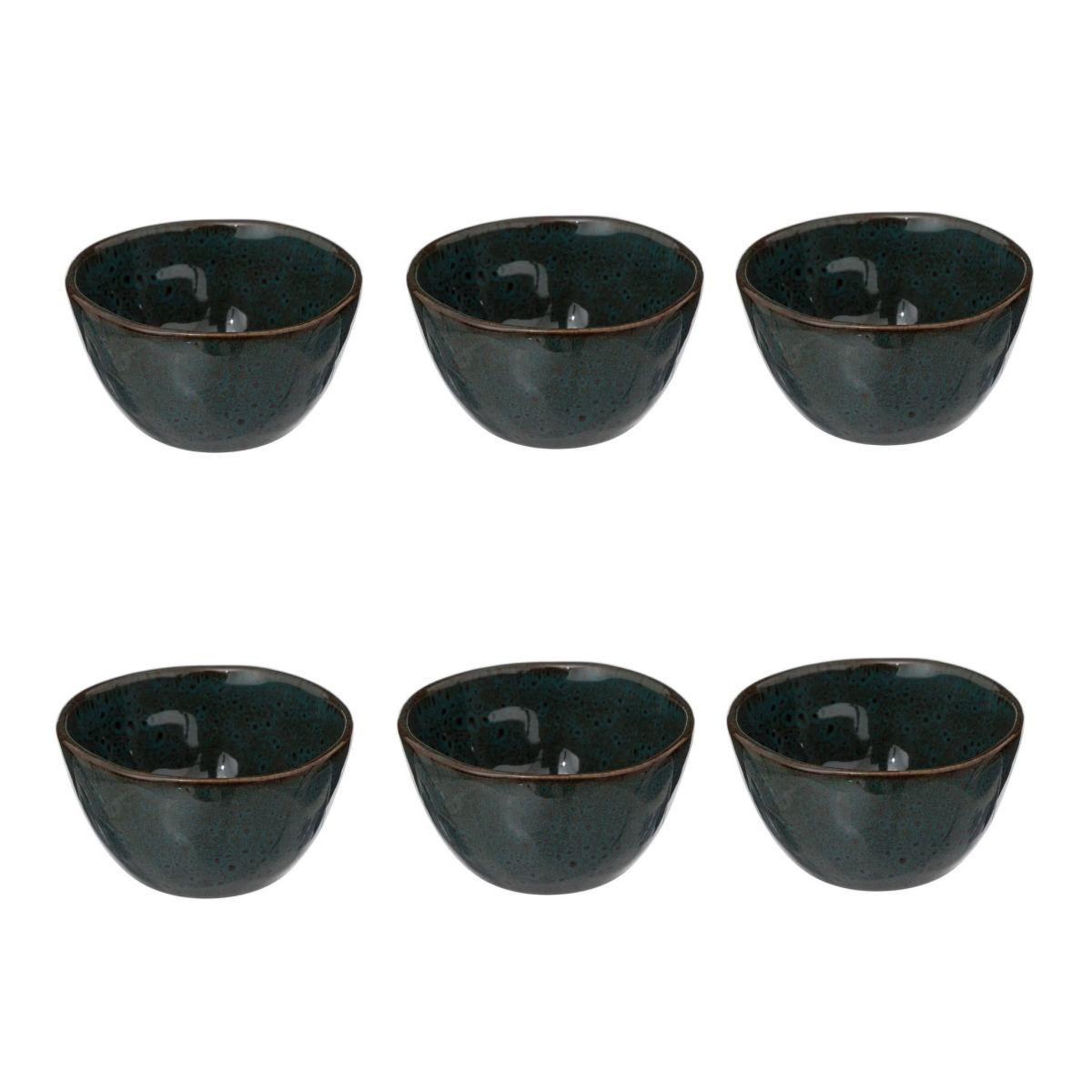 Voir la diapositive 1 : SECRET DE GOURMET Lot de 6 Coupelles  Jade  10cm Vert
