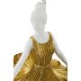 Voir la diapositive 5 : Paris Prix Lampe à Poser en Résine  Dancer  90cm Blanc & Or