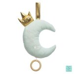 Atmosphera Kids Coussin Musical Enfant  Lune  37cm Bleu