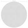Voir la diapositive 4 : VIDAXL Film solaire de piscine flottant PE 527 cm Gris