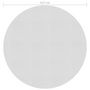 Voir la diapositive 4 : VIDAXL Film solaire de piscine flottant PE 527 cm Gris