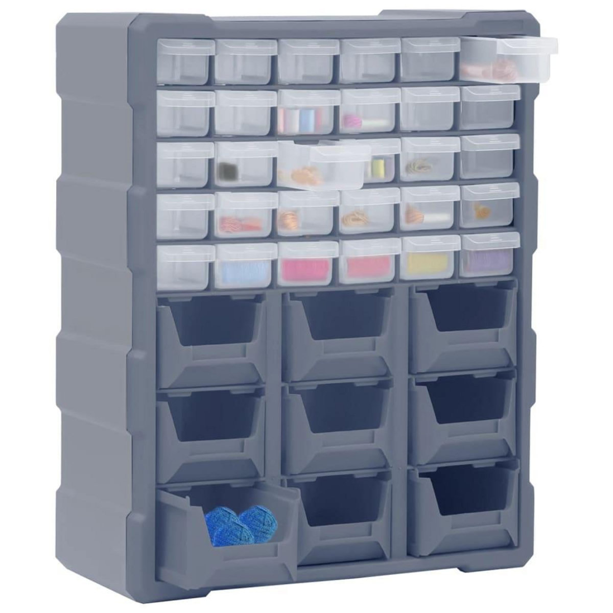 VIDAXL Organisateur multi-tiroirs avec 39 tiroirs 38x16x47 cm