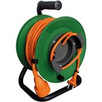 ZENITECH Multiprise jardin IP20 40M 2x1.5 1x16A vert