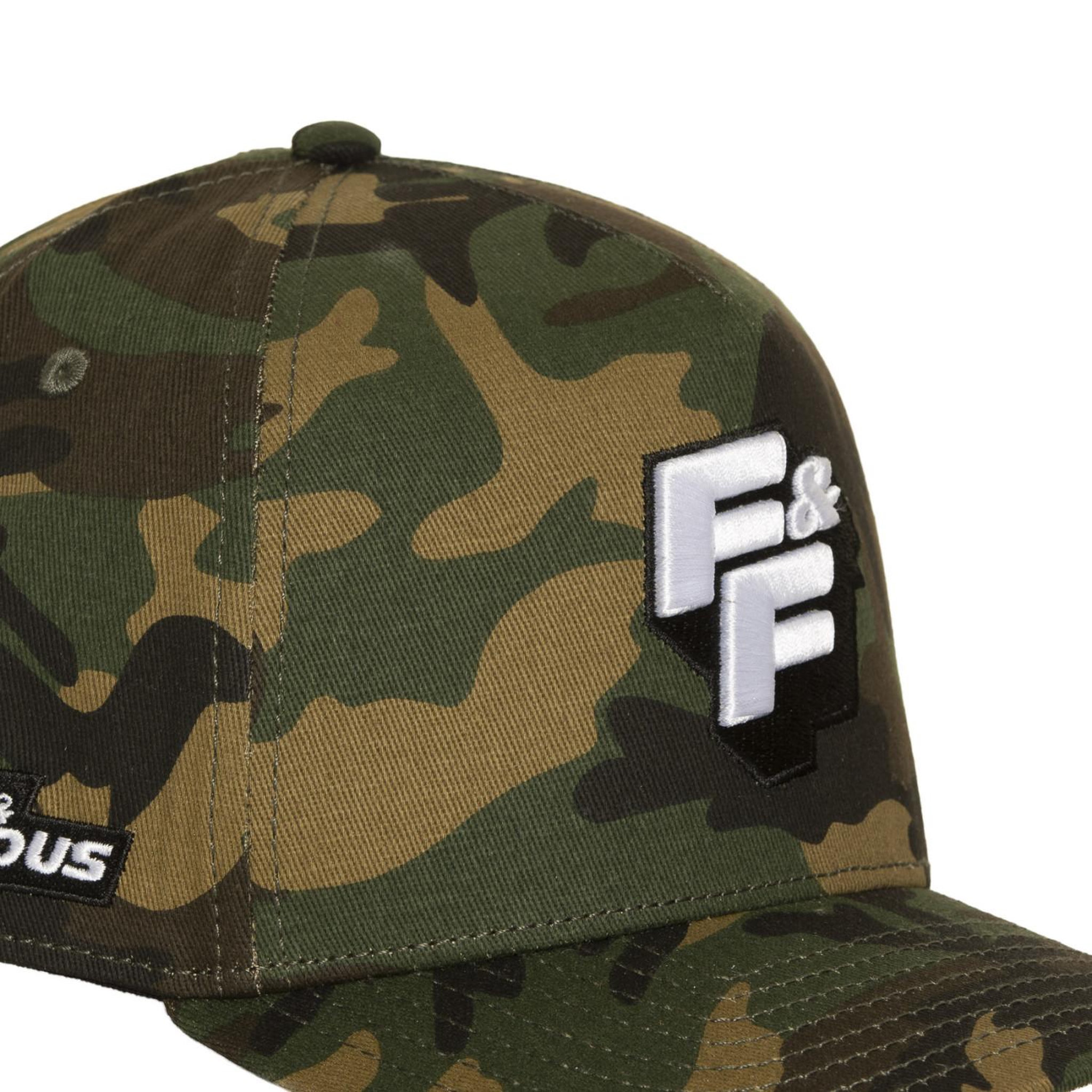 Voir la diapositive 3 : CAPSLAB Casquette trucker premium avec broderie fast and furious logo