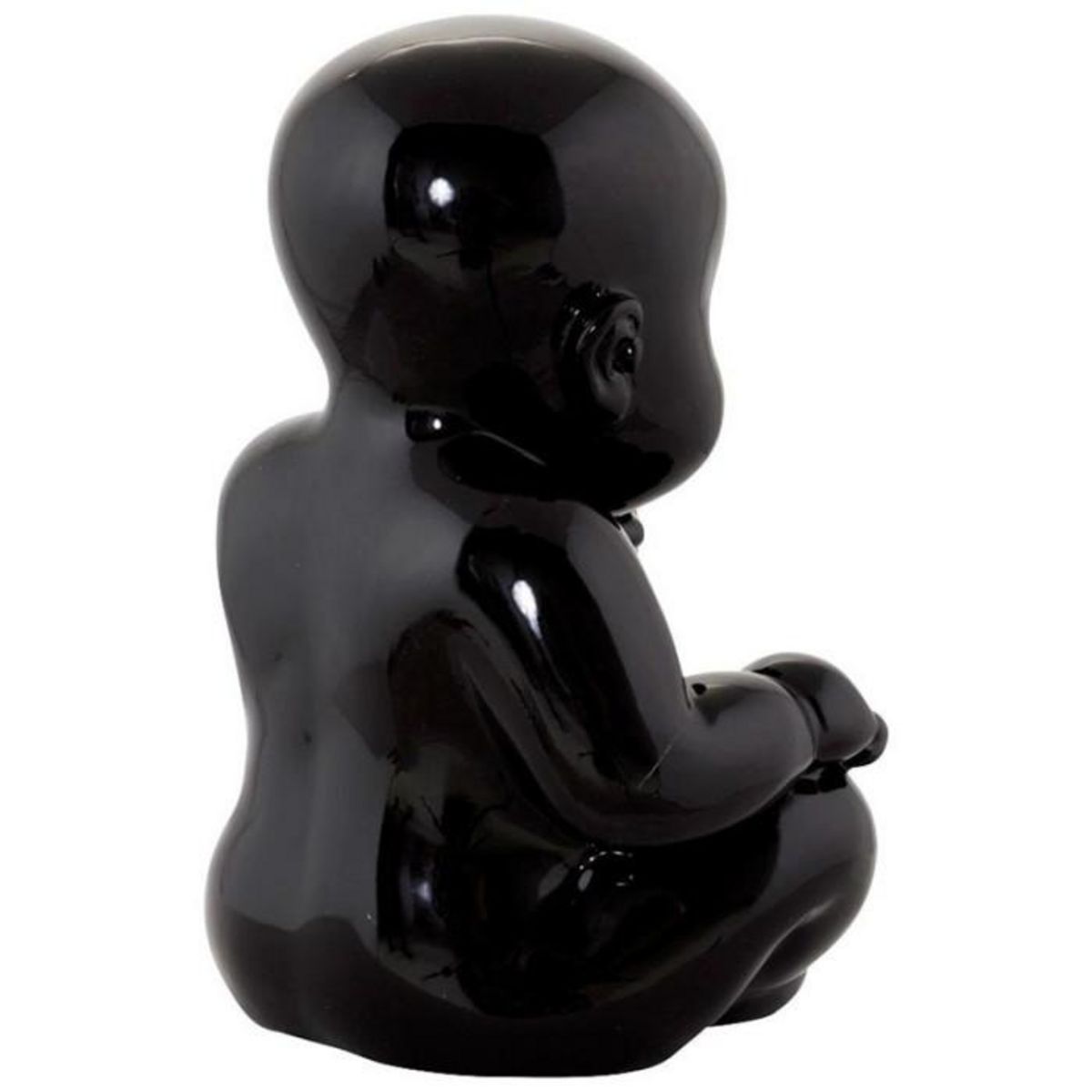 Paris Prix Statue Déco  Bébé  17cm Noir