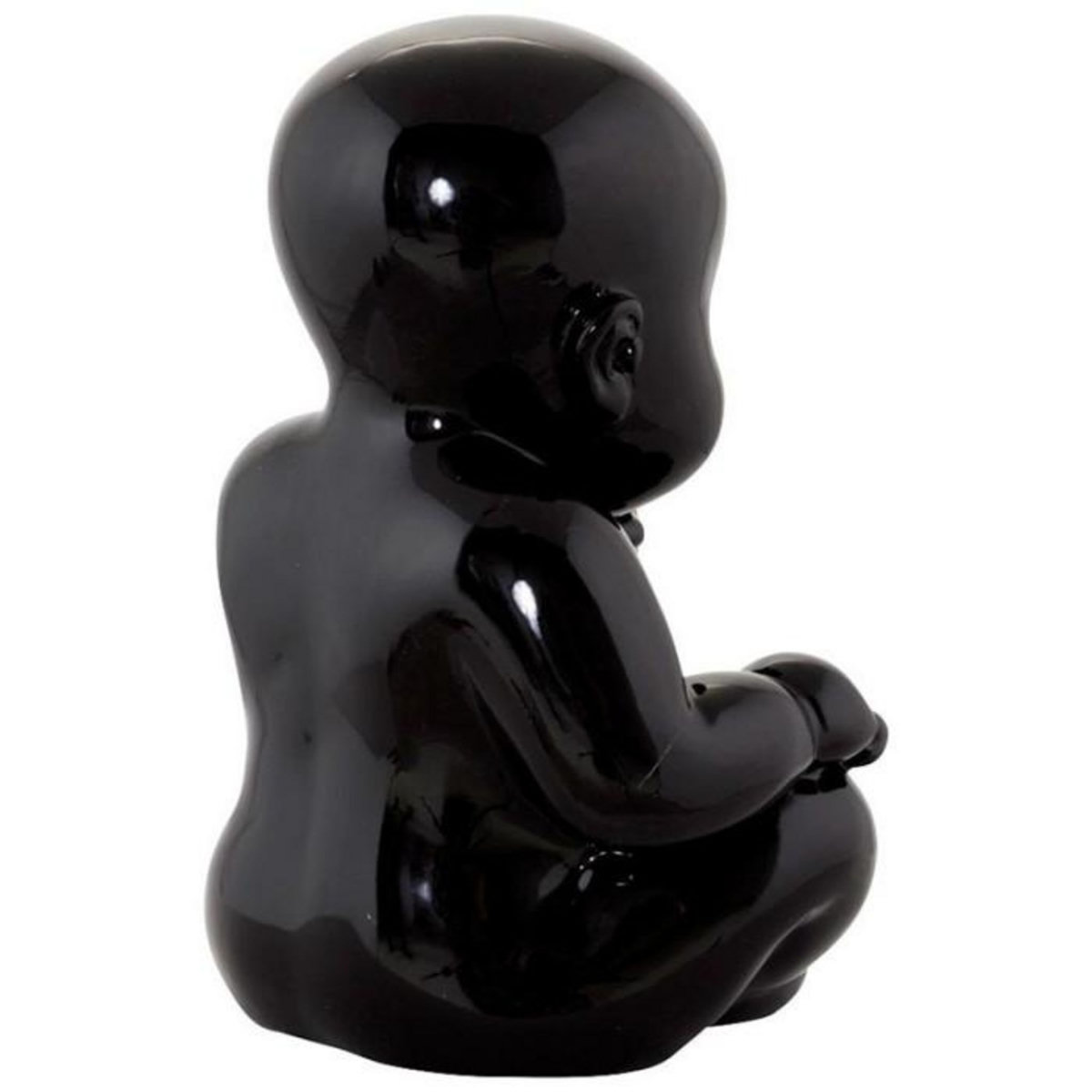 Paris Prix Statue Déco  Bébé  17cm Noir