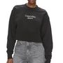 Voir la diapositive 1 : CALVIN KLEIN JEANS Sweat  Femme Calvin Klein Jeans Stacked Institutiona