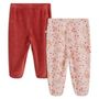 Voir la diapositive 2 : IN EXTENSO Lot de 2 pantalons velours de naissance écureuils bébé fille