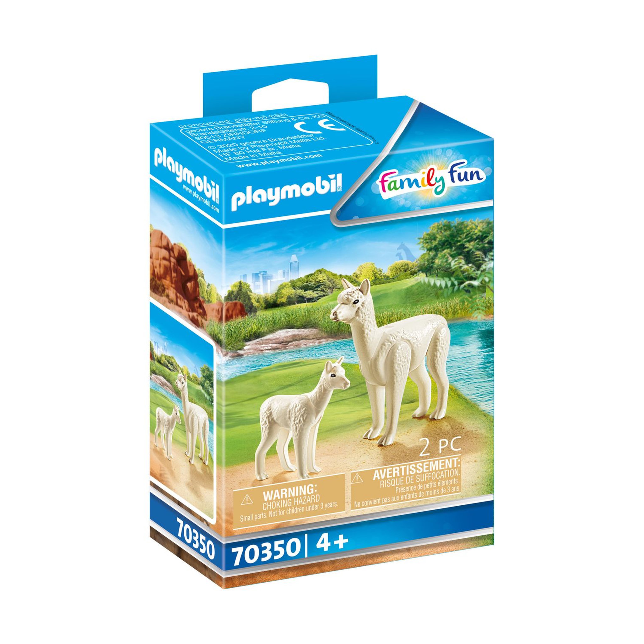 PLAYMOBIL 70350 - Family Fun - Alpaga et son petit 