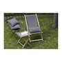 Voir la diapositive 2 : Jardin prive JARDIN PRIVE - Chilienne jacquard losange - toile amovible.