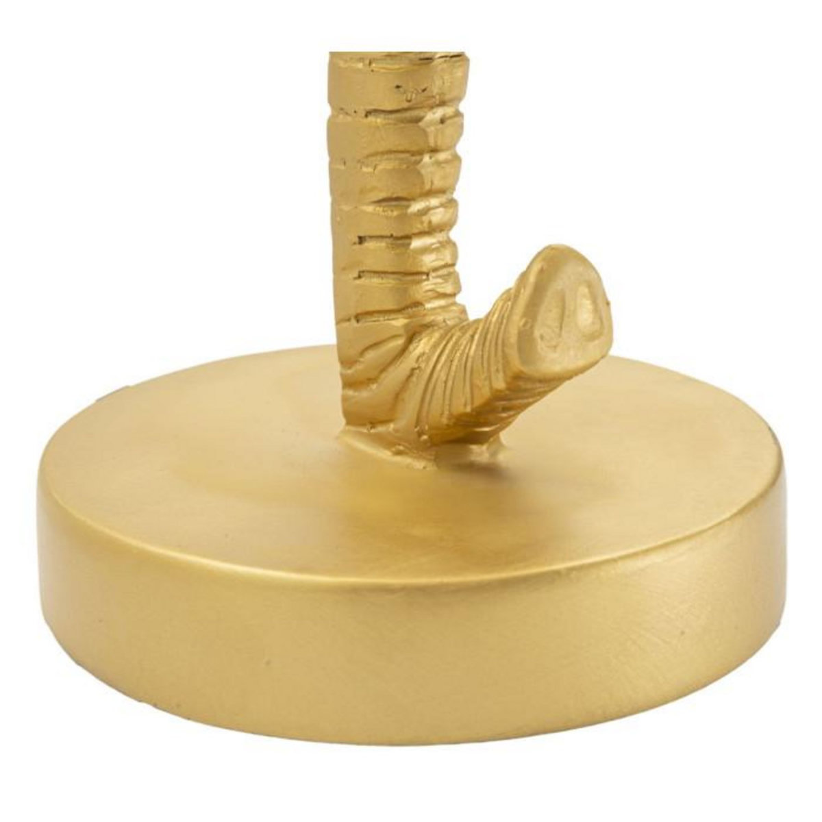 Paris Prix Lampe à Poser Design  Elephant  43cm Or & Noir