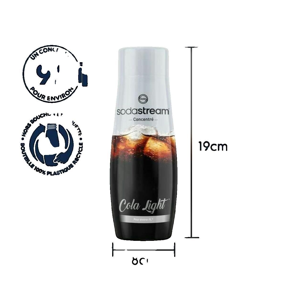 SODASTREAM Concentrés SodaStream Concentrés Cola Light Lot de 6 flacons