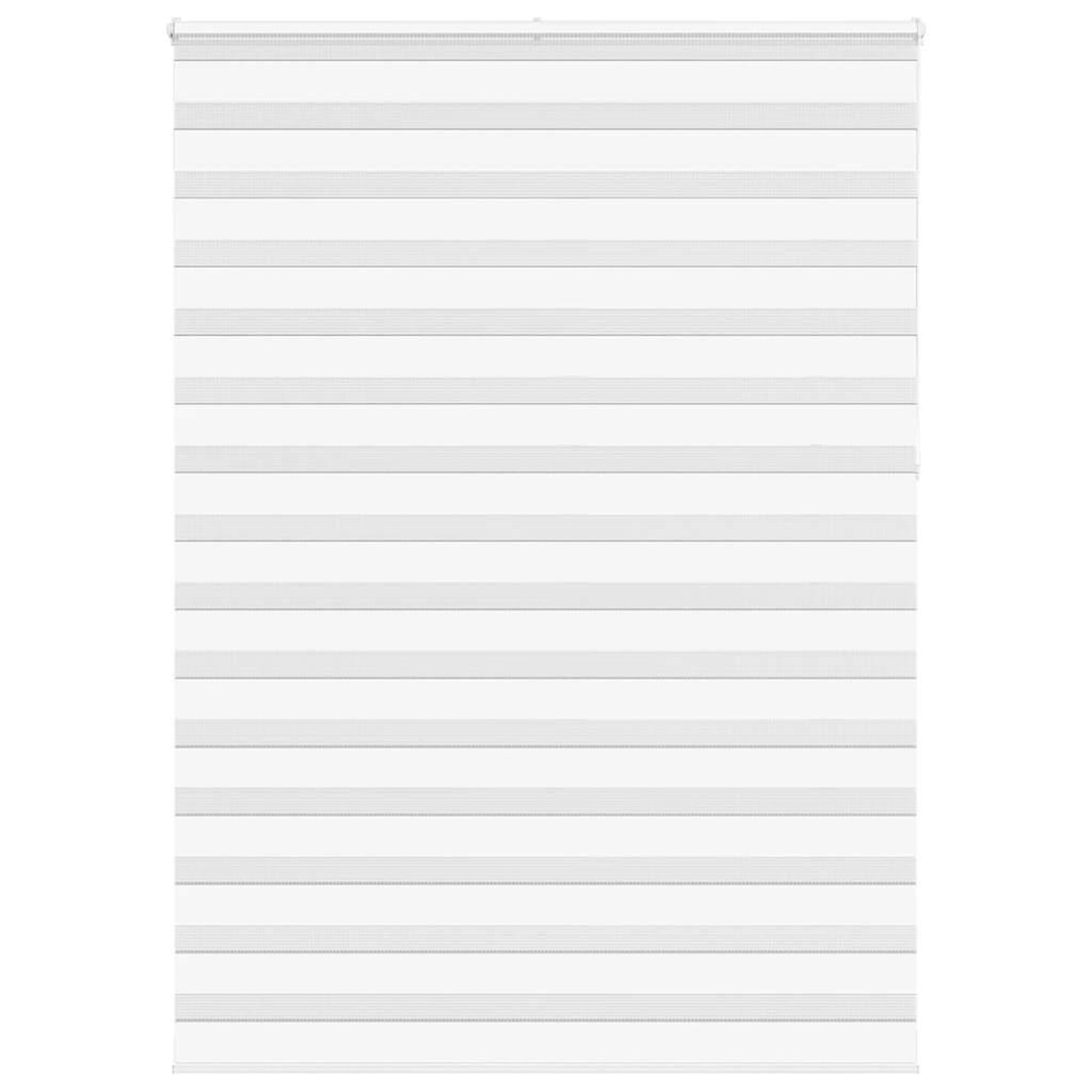 VIDAXL Store zebre blanc 160x230 cm largeur du tissu 155,9cm polyester