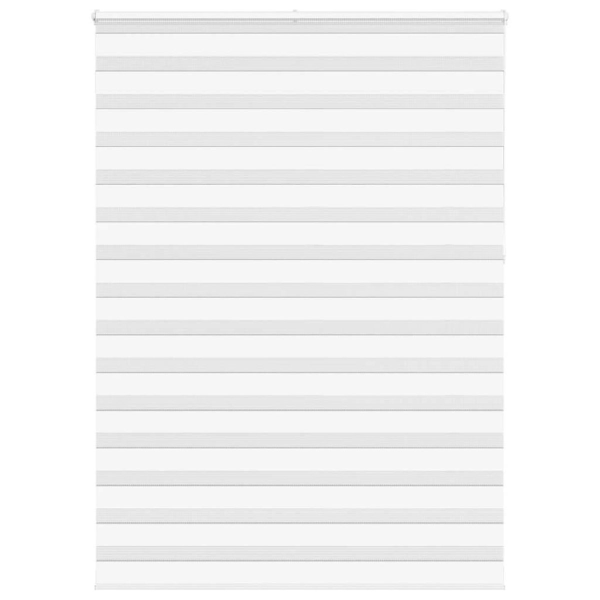 VIDAXL Store zebre blanc 160x230 cm largeur du tissu 155,9cm polyester