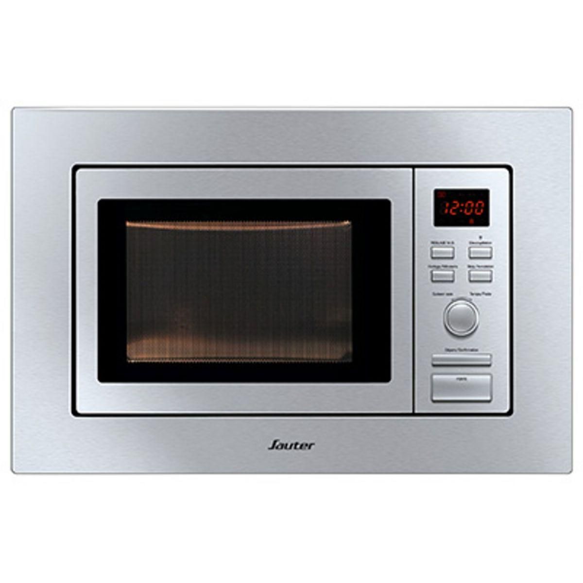 Sauter Micro-ondes encastrable 20l 800w inox - sms4320x