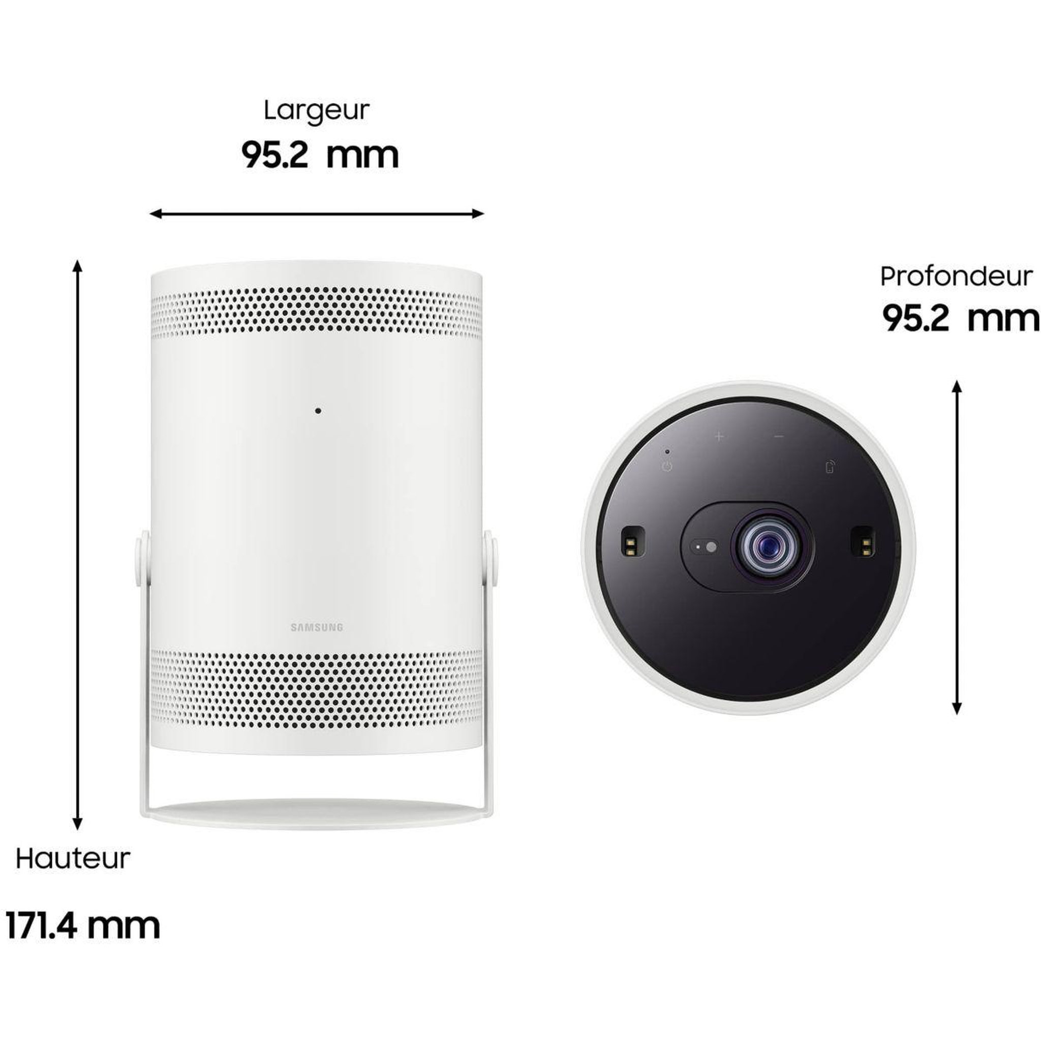 Voir la diapositive 4 : Samsung Mini vidéoprojecteur the freestyle lff3 - pack 6 mois canal+ inclus
