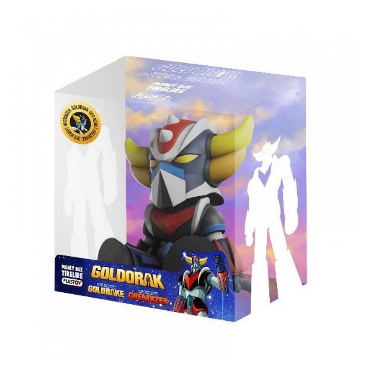 Plastoy Tirelire chibi Goldorak assis