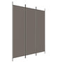 Voir la diapositive 2 : VIDAXL Cloison de separation 3 panneaux Anthracite 150x220 cm Tissu