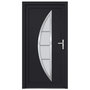 Voir la diapositive 3 : VIDAXL Porte d'entree anthracite 98x208 cm PVC