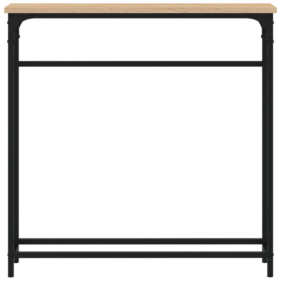 VIDAXL Table console chene sonoma 75x19,5x75 cm bois d'ingenierie