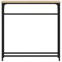 Voir la diapositive 4 : VIDAXL Table console chene sonoma 75x19,5x75 cm bois d'ingenierie