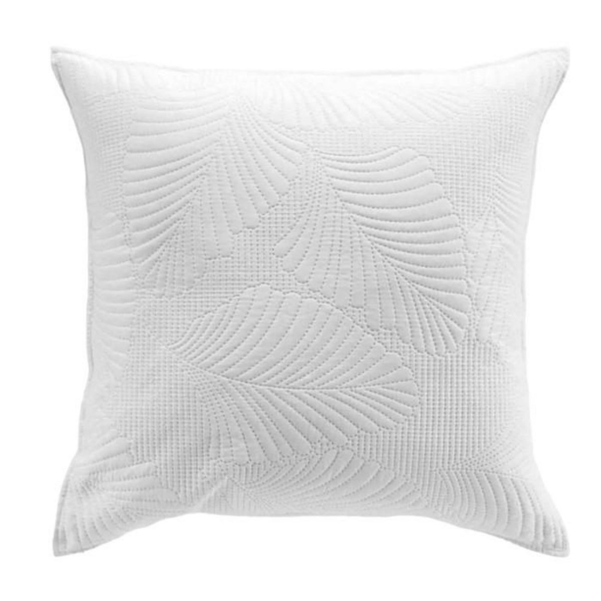 Paris Prix Housse de Coussin  Palombine  60x60cm Blanc