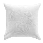 Paris Prix Housse de Coussin  Palombine  60x60cm Blanc