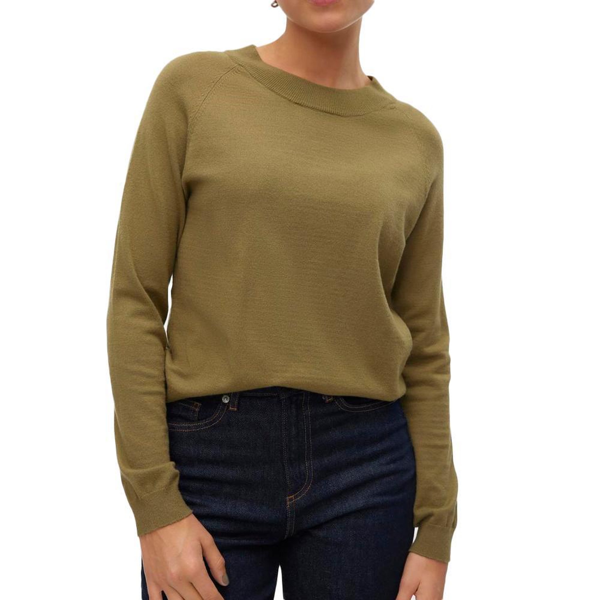 Vero Moda Pull  Femme Vero Moda Happiness. Coloris disponibles : Vert