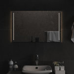 VIDAXL Miroir de salle de bain a LED 50x80 cm