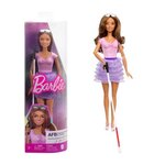 BARBIE BARBIE Poupée fashionista non voyante jupe violette HRH17