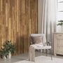 Voir la diapositive 4 : VIDAXL Panneaux muraux Aspect bois Marron PVC 2,06 m^2