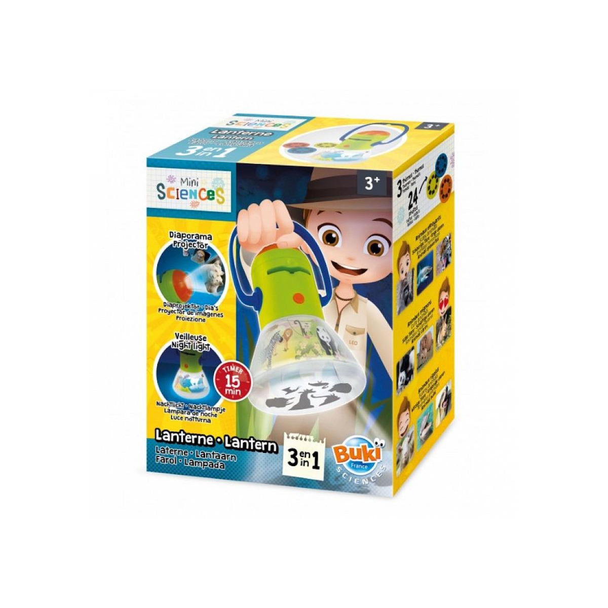 BUKI Mini Sciences Lanterne 3 en 1