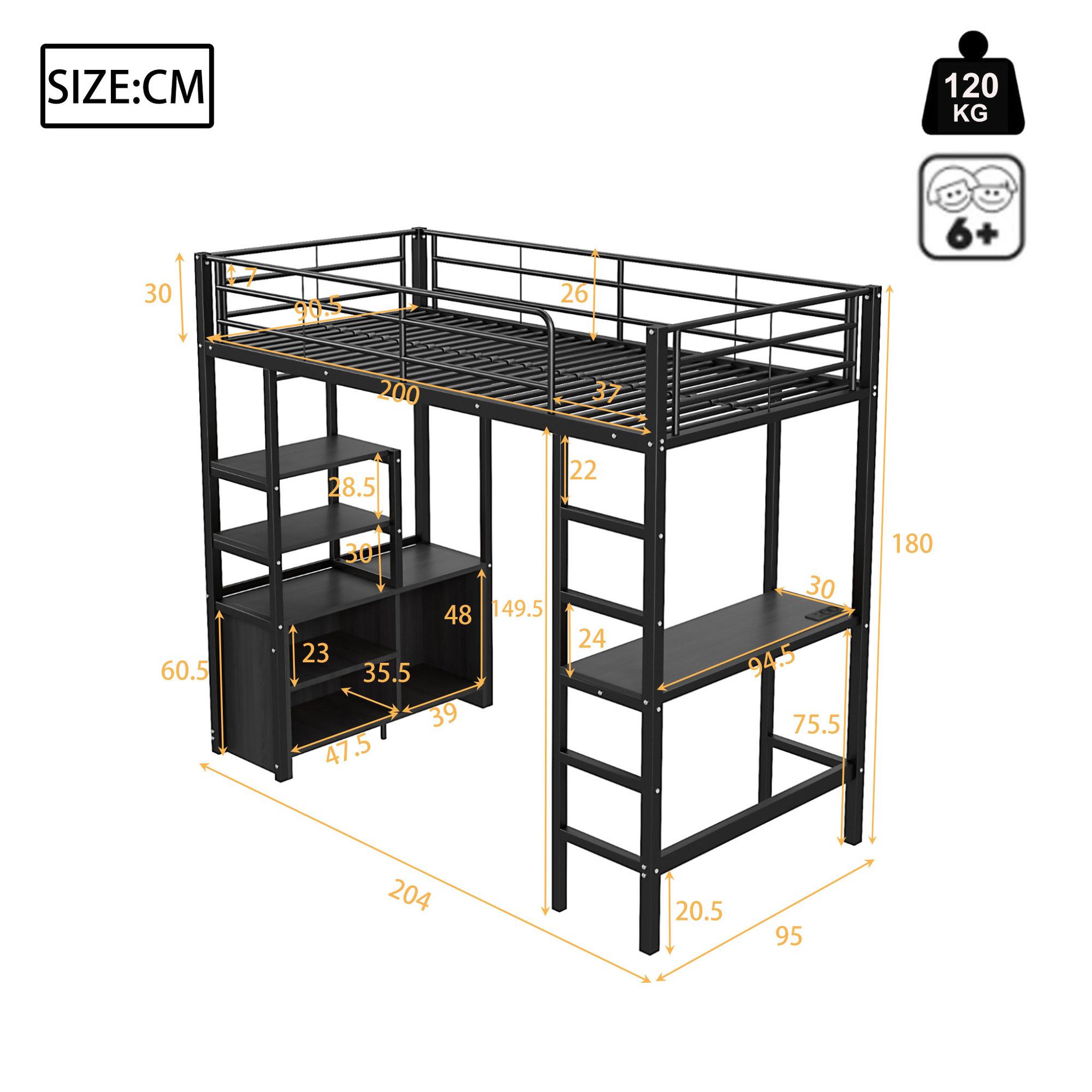 Voir la diapositive 3 : MERAX Lit mezzanine