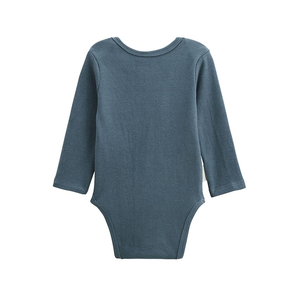 Petit Béguin Lot de 3 bodies bébé manches longues Cacahuète