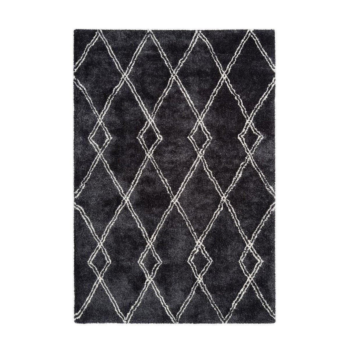 Paris Prix Tapis Imprimé Géométrique  Orlando  Anthracite