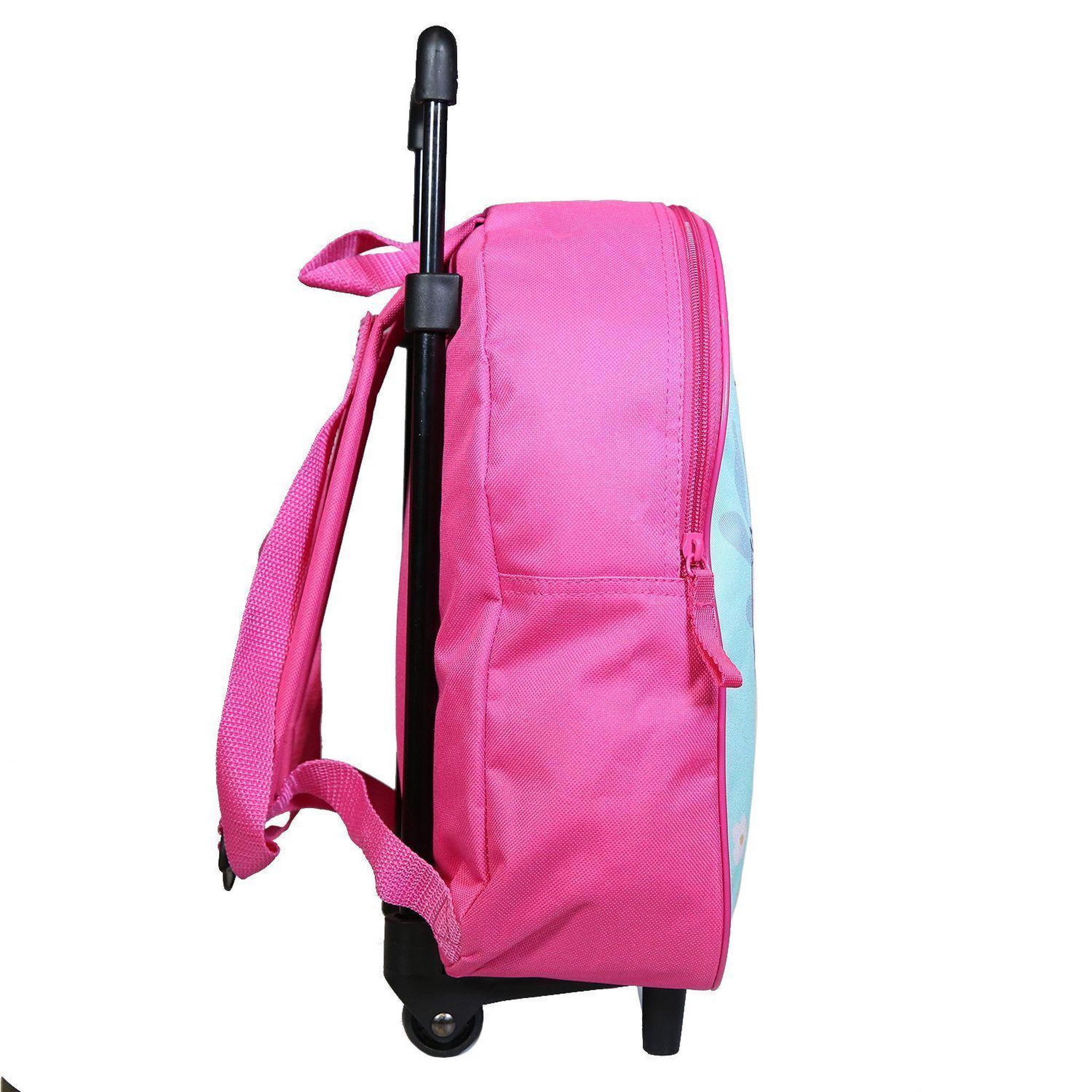 Voir la diapositive 3 : Bagtrotter BAGTROTTER Sac à dos à roulettes 31 cm Disney Marie Les Aristochats Vert