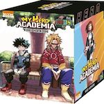 MY HERO ACADEMIA TOMES 8 A 14 : MOMO YAOYOROZU : L'ENVOL ; MY HERO ; ALL FOR ONE ; LA FIN DU COMMENCEMENT ET LE COMMENCEMENT DE LA FIN ; L'EXAMEN ; ON VA CAUSER DE TON ALTER ! ; REVISIONS. COFFRET EN 7 VOLUMES, Horikoshi Kohei