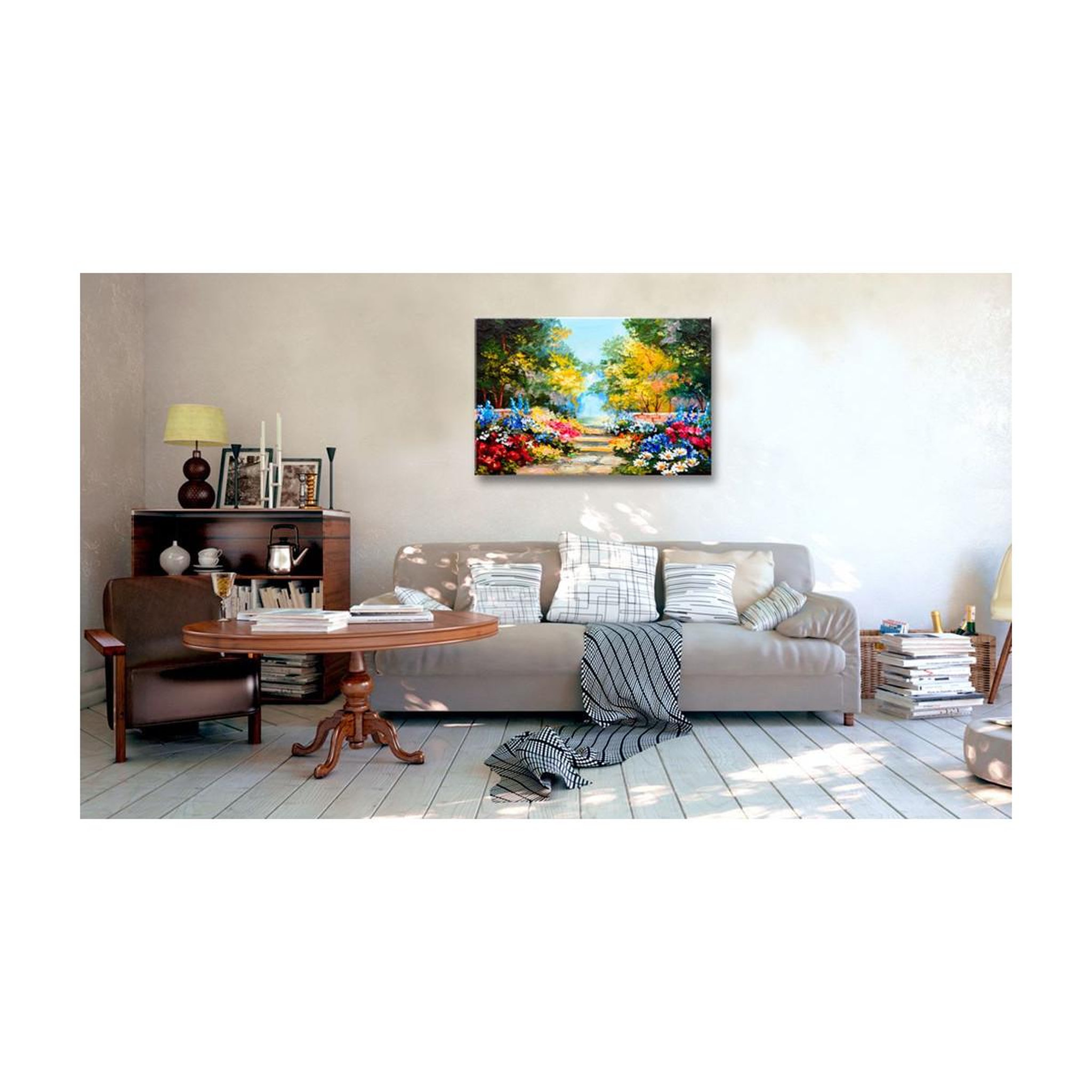 Voir la diapositive 2 : Paris Prix Tableau imprimé  the flowers alley