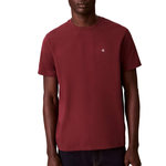 CALVIN KLEIN JEANS T-Shirt Bordeaux Homme Calvin Klein Jeans Classic. Coloris disponibles : Rouge