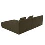 Voir la diapositive 5 : LISA DESIGN Onyx - canapé modulable d'angle réversible 4 places - en tissu mailles 3d