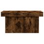 Voir la diapositive 5 : VIDAXL Table basse chene fume 80x55x40 cm bois d'ingenierie