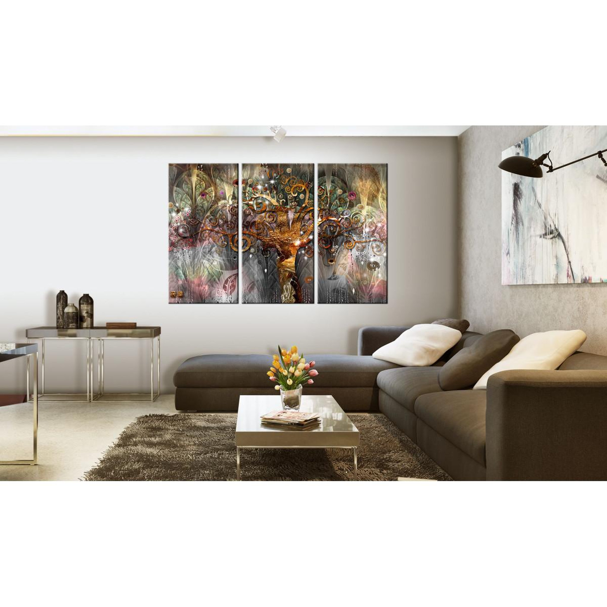Voir la diapositive 2 : Paris Prix Tableau Imprimé  Golden Tree I