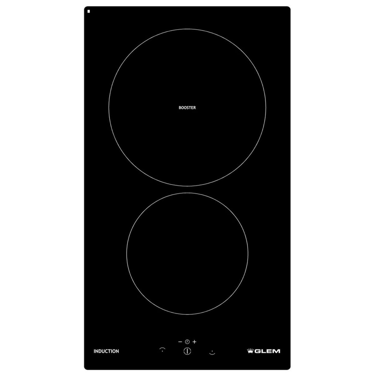 Glem Domino induction 29cm noir - gti322