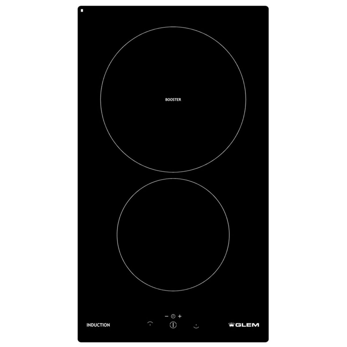 Glem Domino induction 29cm noir - gti322