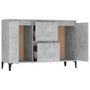 Voir la diapositive 4 : VIDAXL Buffet gris beton 104x35x70 cm bois d'ingenierie